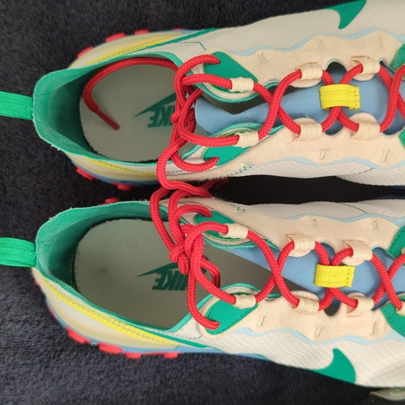 Nike React Element Sneakers Size 9.5 Pre Owned Men's - Picture 5 of 16